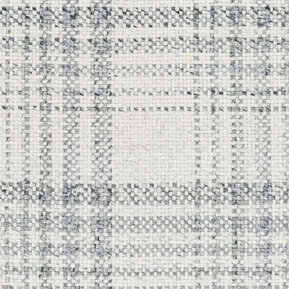 Inara Gray Plaid Area Rug - Clearance-3