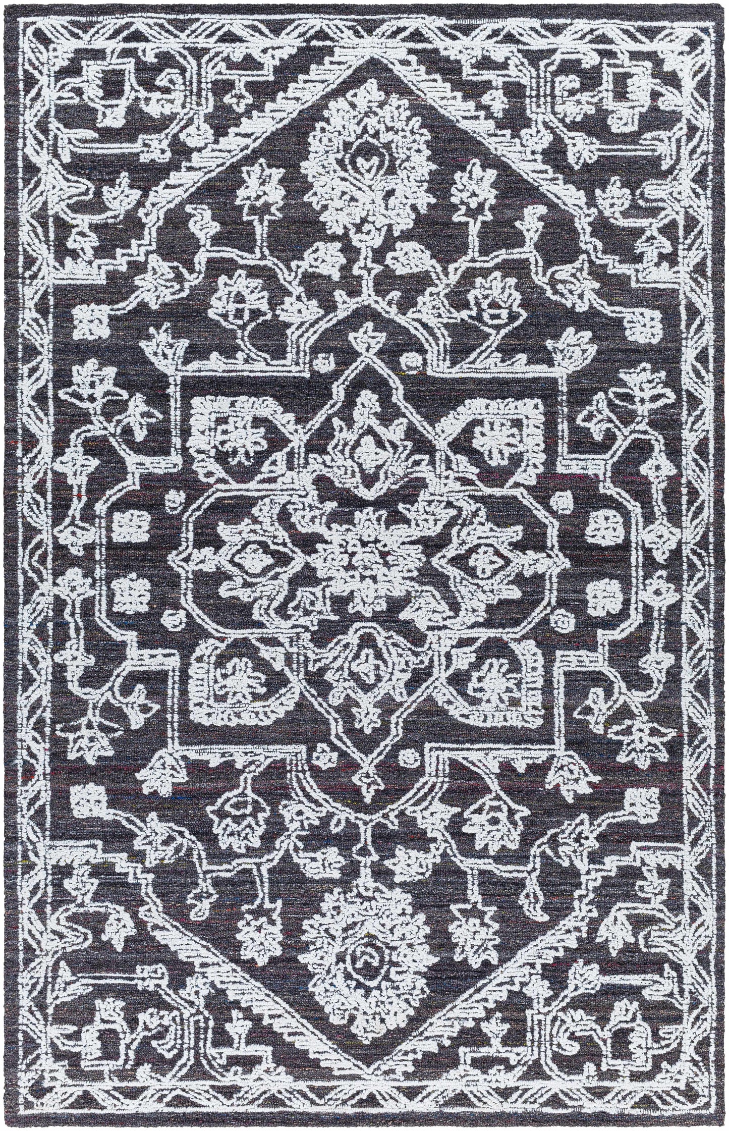 Black Derya Area Rug - Clearance-0