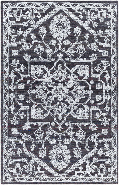 Black Derya Area Rug - Clearance-0