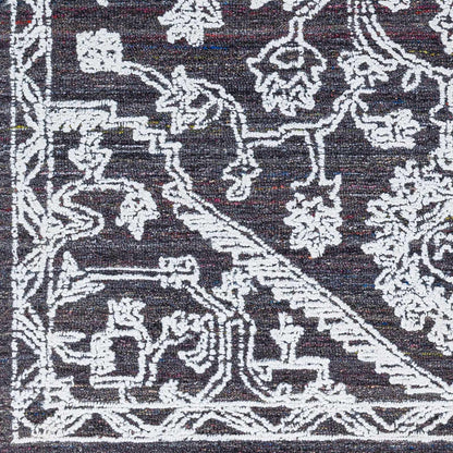 Black Derya Area Rug - Clearance-3