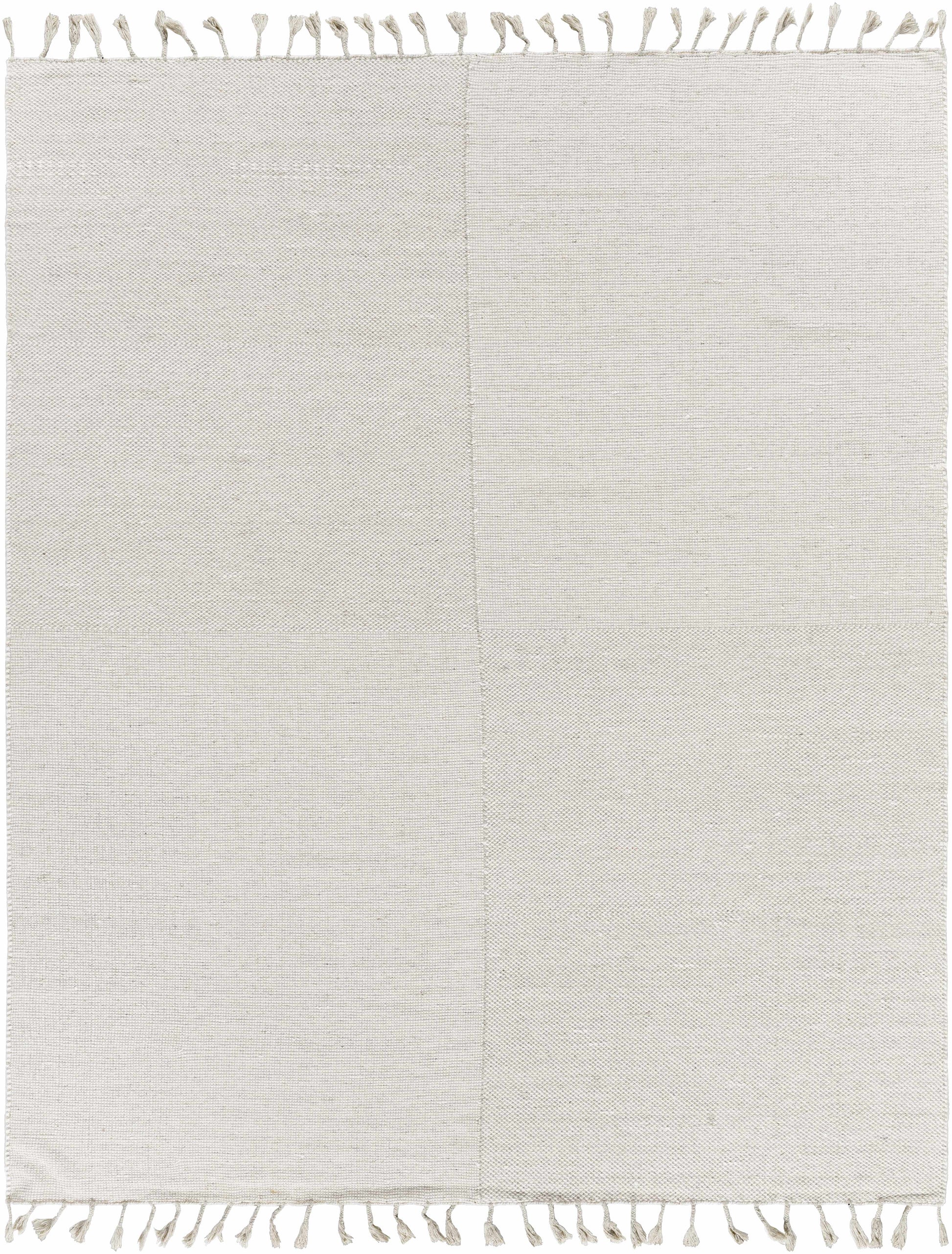 Abhay Cream Wool Area Rug - Clearance-5