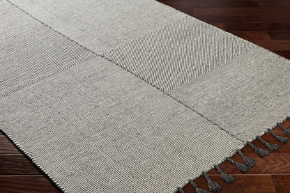 Abhay Gray Wool Area Rug - Clearance-3