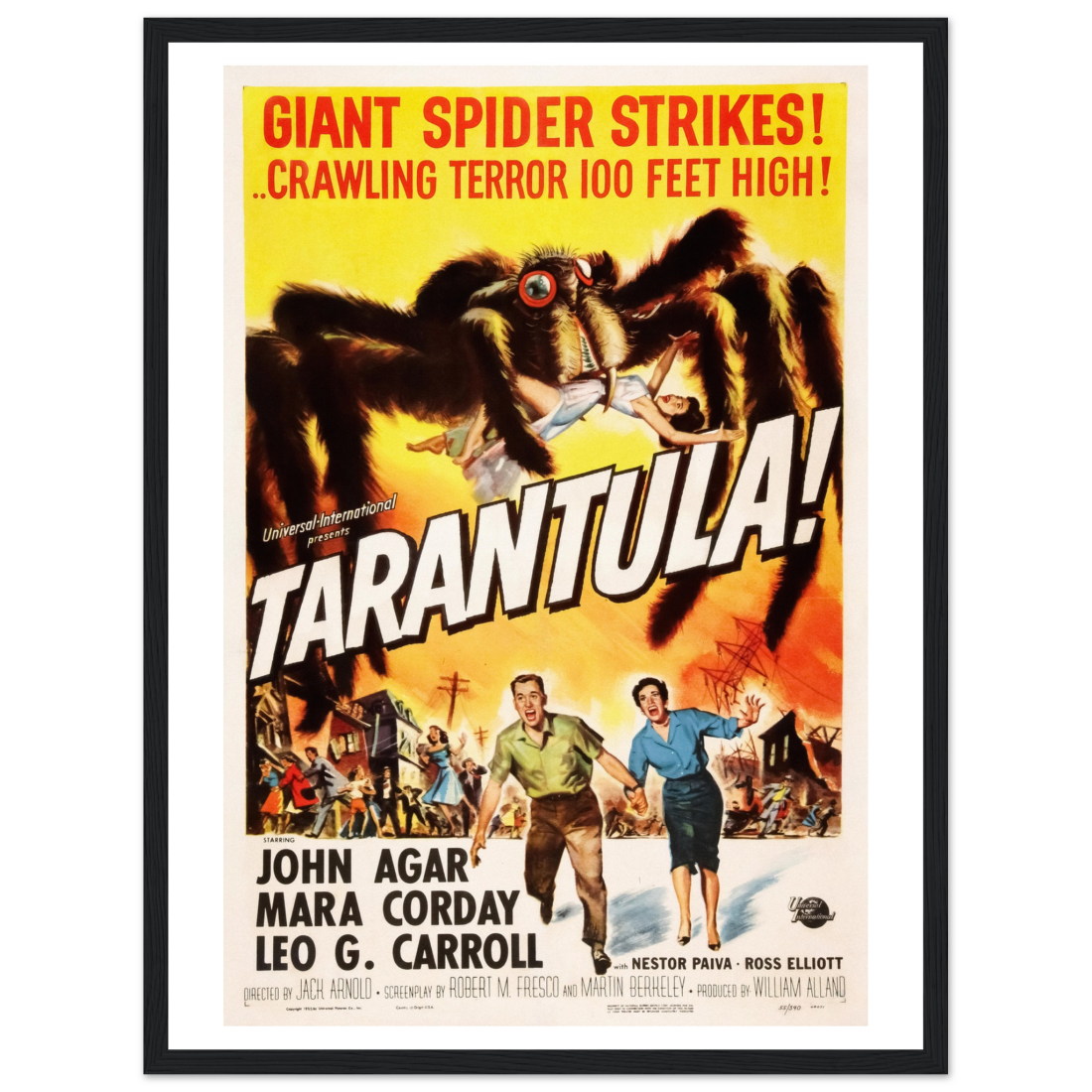 Tarantula 50s Sci-Fi Horror movie poster-11