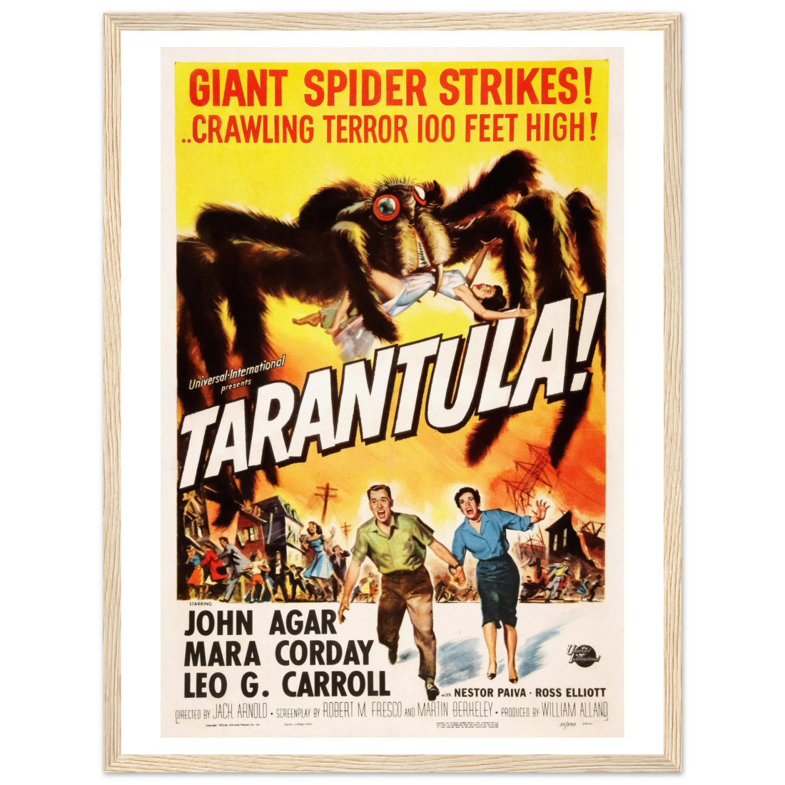Tarantula 50s Sci-Fi Horror movie poster-12