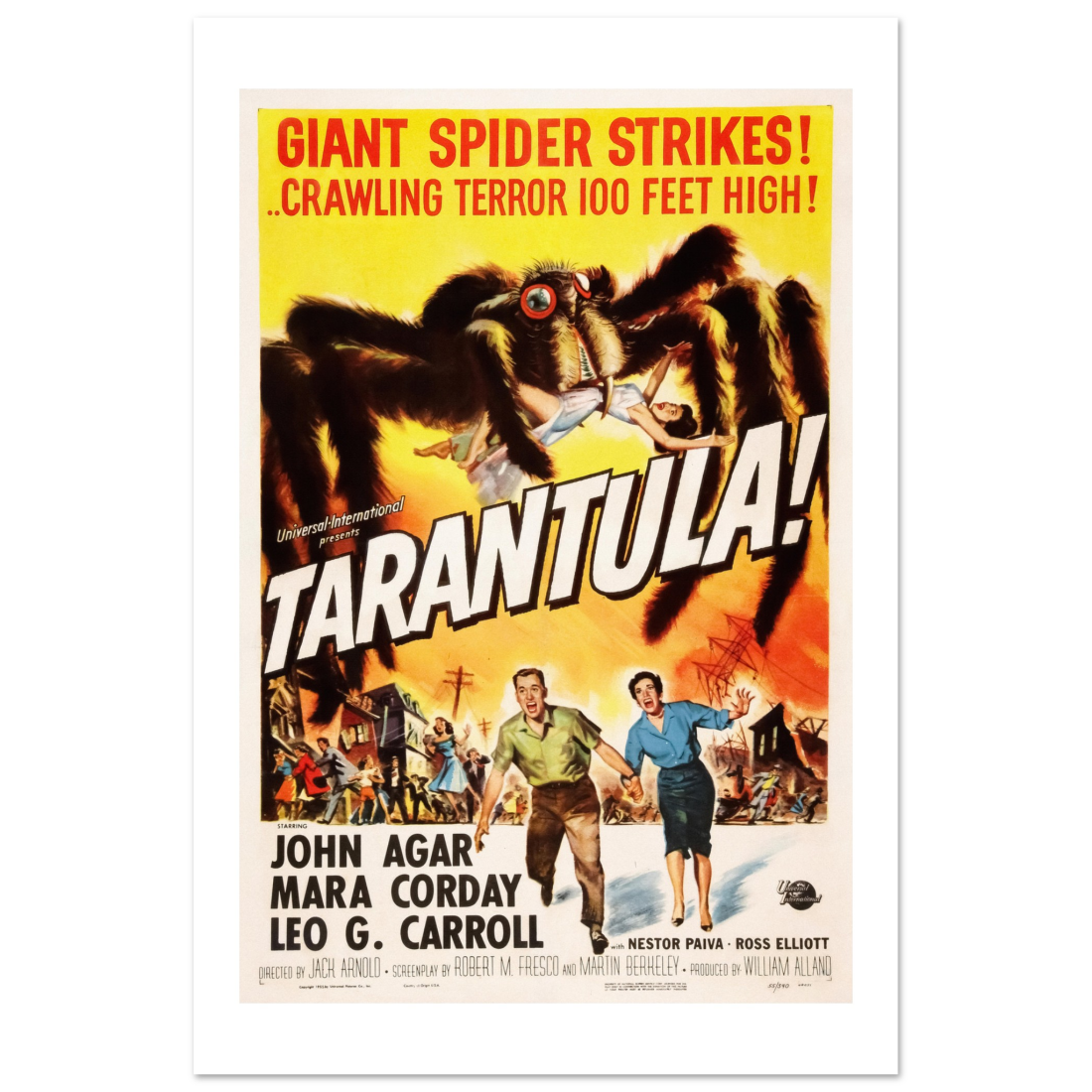 Tarantula 50s Sci-Fi Horror movie poster-7