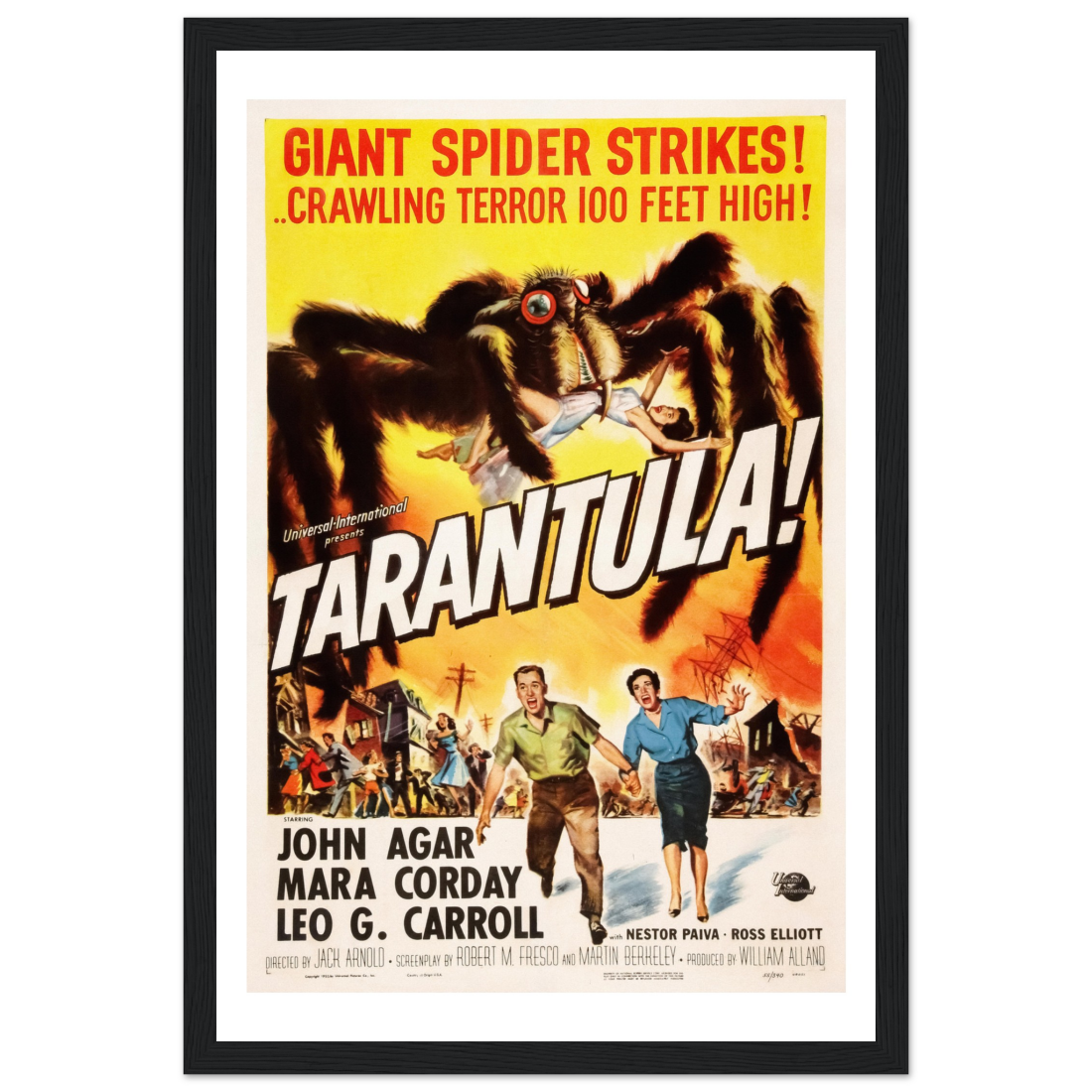 Tarantula 50s Sci-Fi Horror movie poster-4