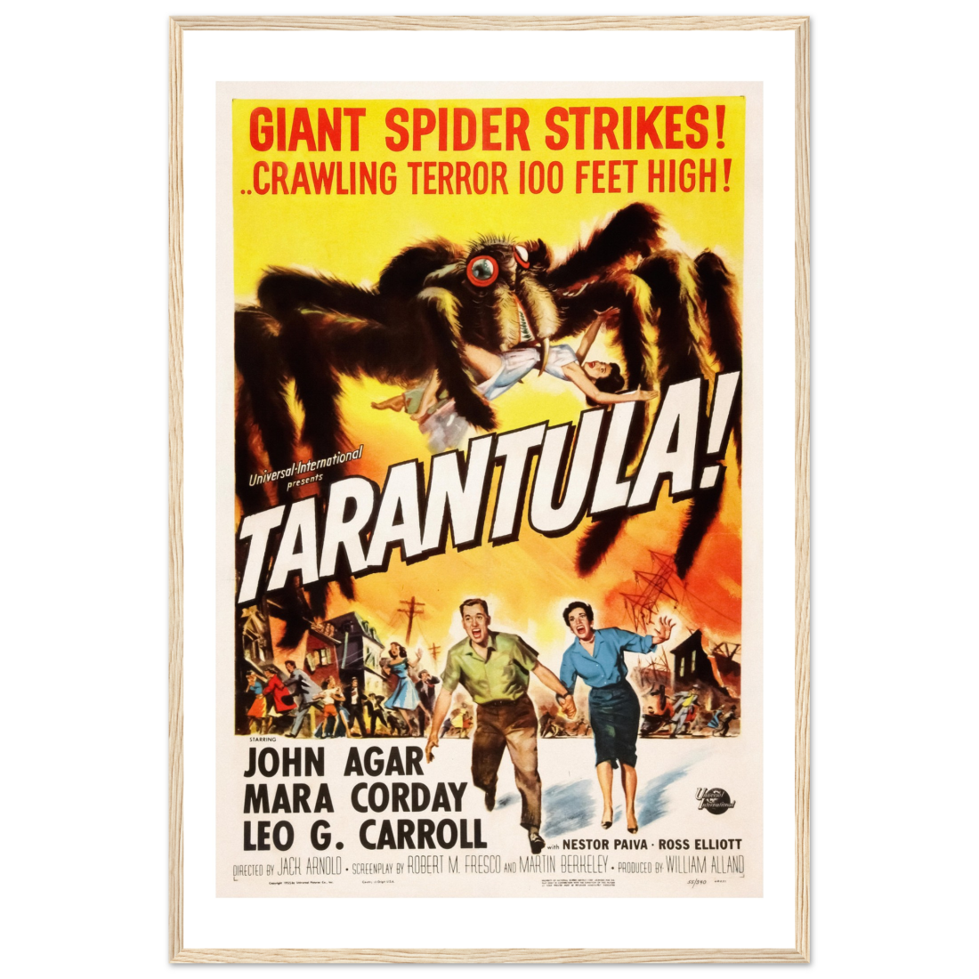Tarantula 50s Sci-Fi Horror movie poster-15