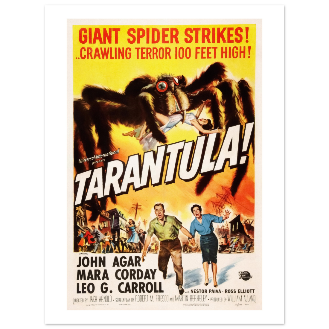 Tarantula 50s Sci-Fi Horror movie poster-10
