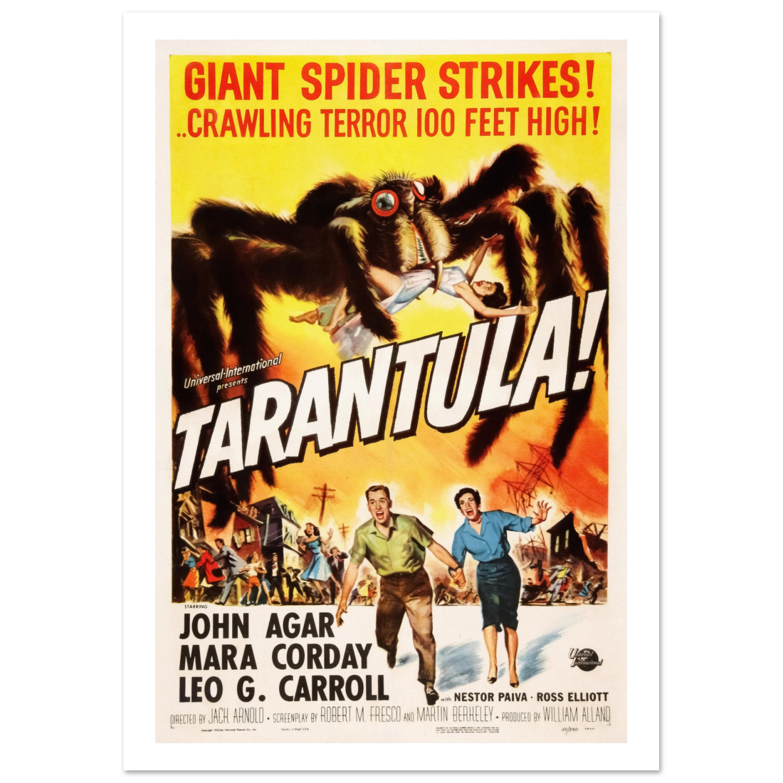 Tarantula 50s Sci-Fi Horror movie poster-5
