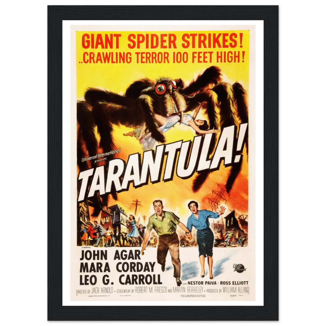 Tarantula 50s Sci-Fi Horror movie poster-2