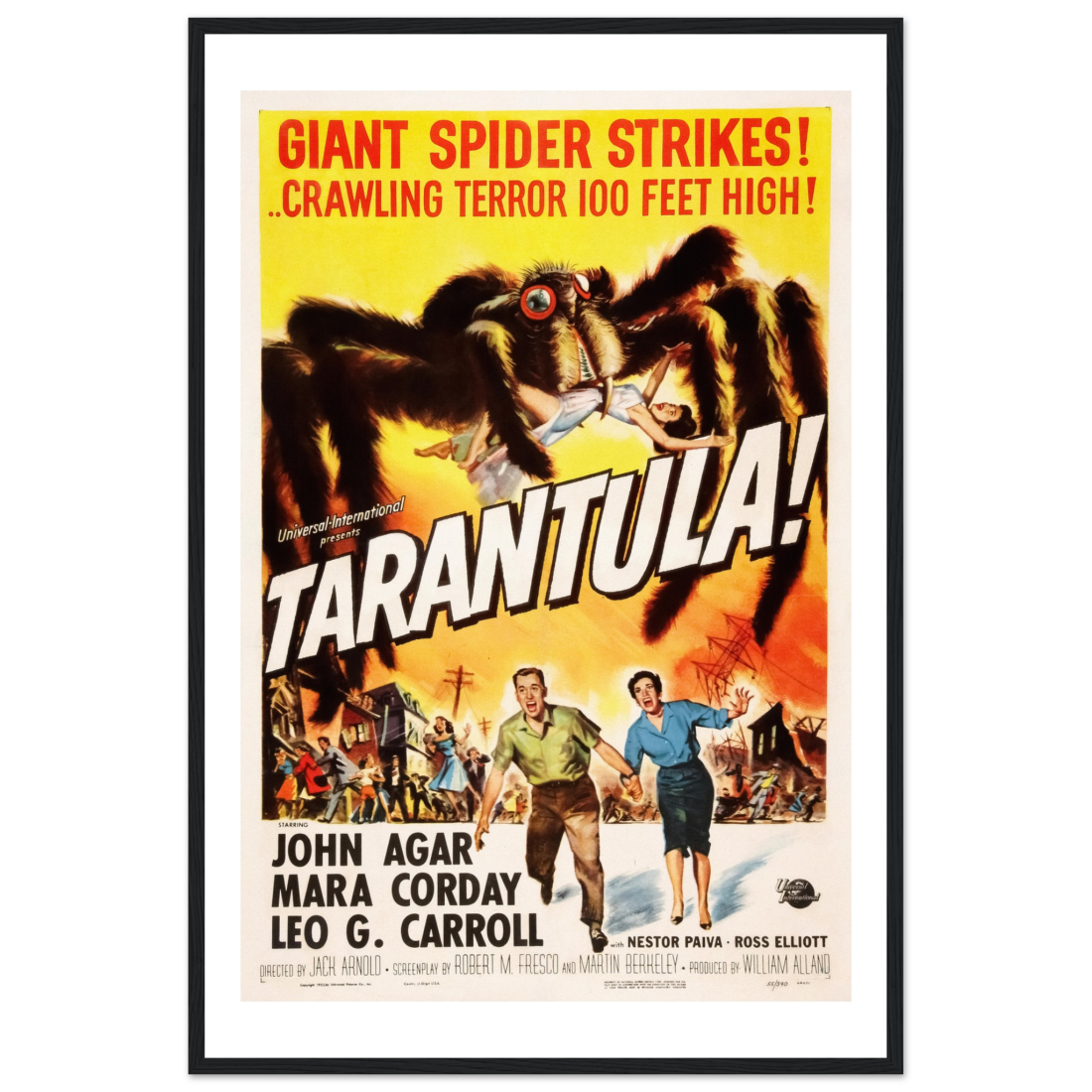 Tarantula 50s Sci-Fi Horror movie poster-0