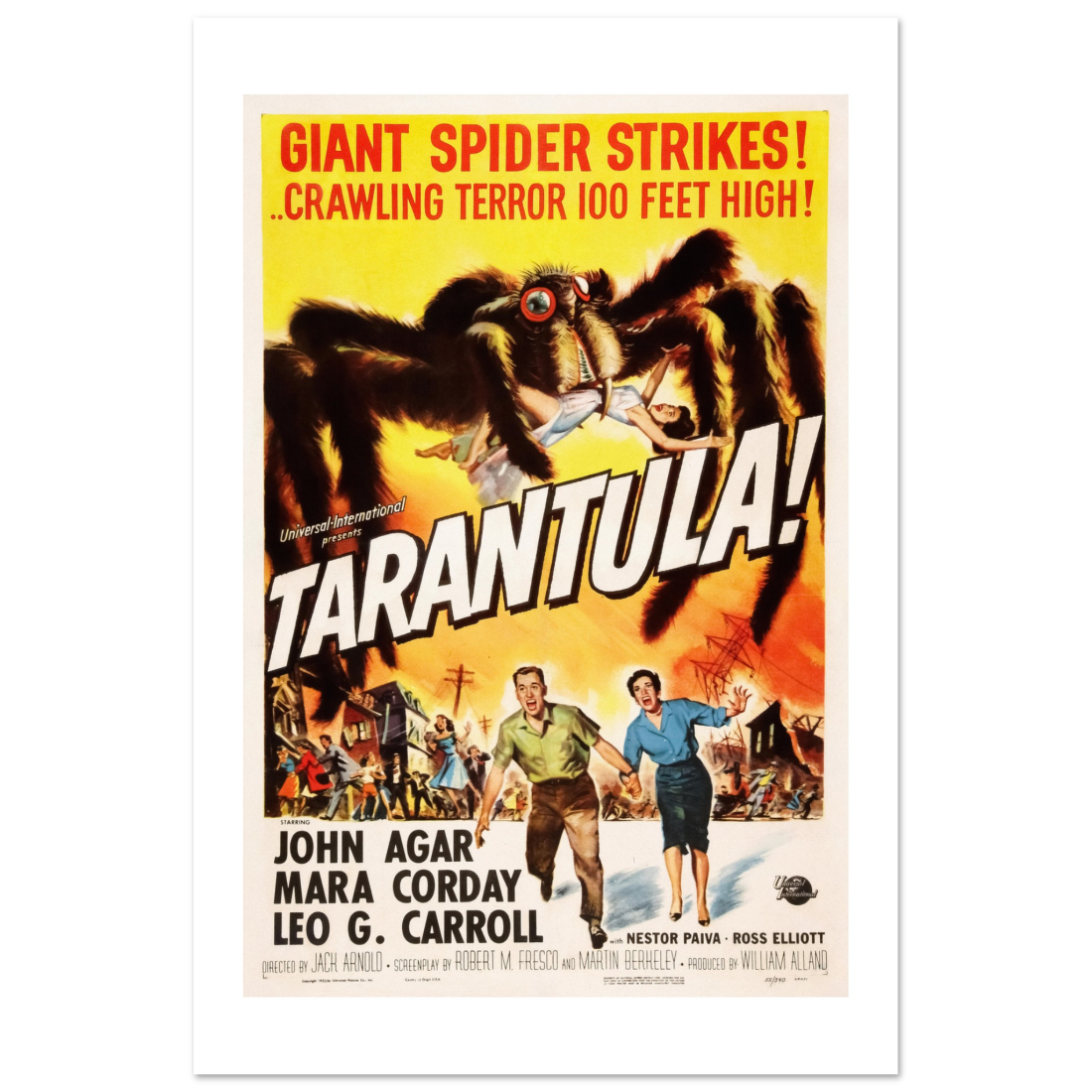 Tarantula 50s Sci-Fi Horror movie poster-14