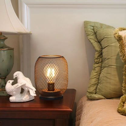Set of 2 Battery Operated Lamp LED Table Lantern-Egg Shape-2
